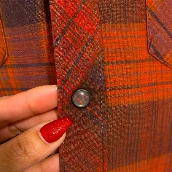 VANS Mens Large L Button-up shirt size XL - Picture 8 of 9